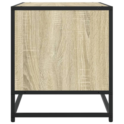 TV Cabinet Sonoma Oak 120,5x40x46 cm Engineered Wood and Metal