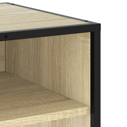 TV Cabinet Sonoma Oak 120,5x40x46 cm Engineered Wood and Metal