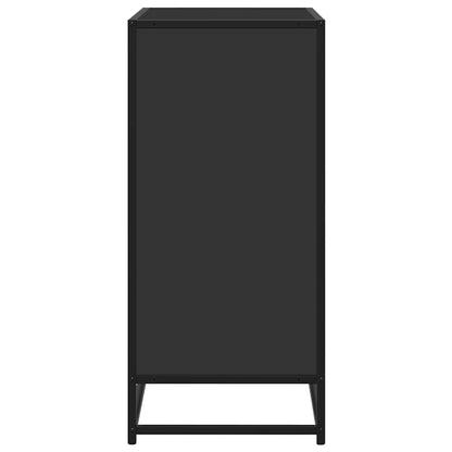 Sideboard Black 68x35x76 cm Engineered Wood