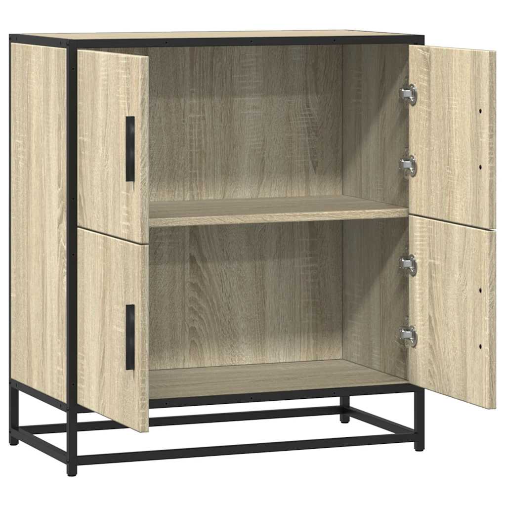Sideboard Sonoma Oak 68x35x76 cm Engineered Wood