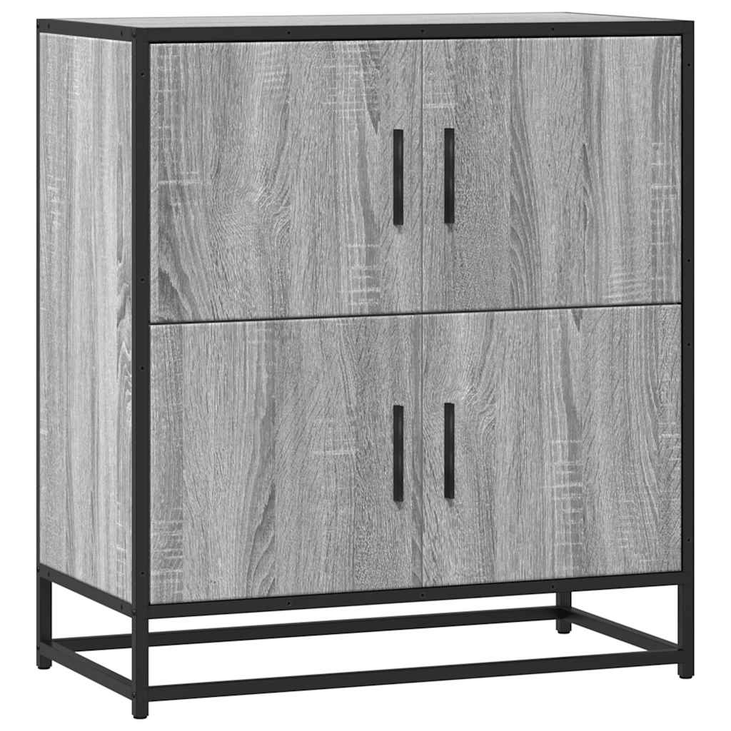 Sideboard Grey Sonoma 68x35x76 cm Engineered Wood