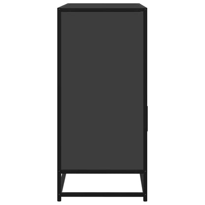 Sideboard Black 100x35x76 cm Engineered Wood