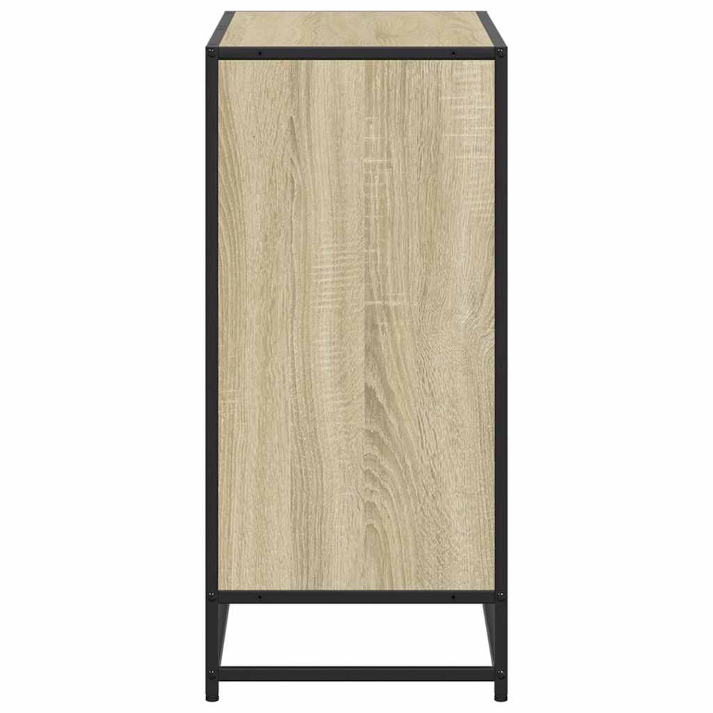 Book Cabinet Sonoma Oak 80.5x35x76 cm Engineered Wood
