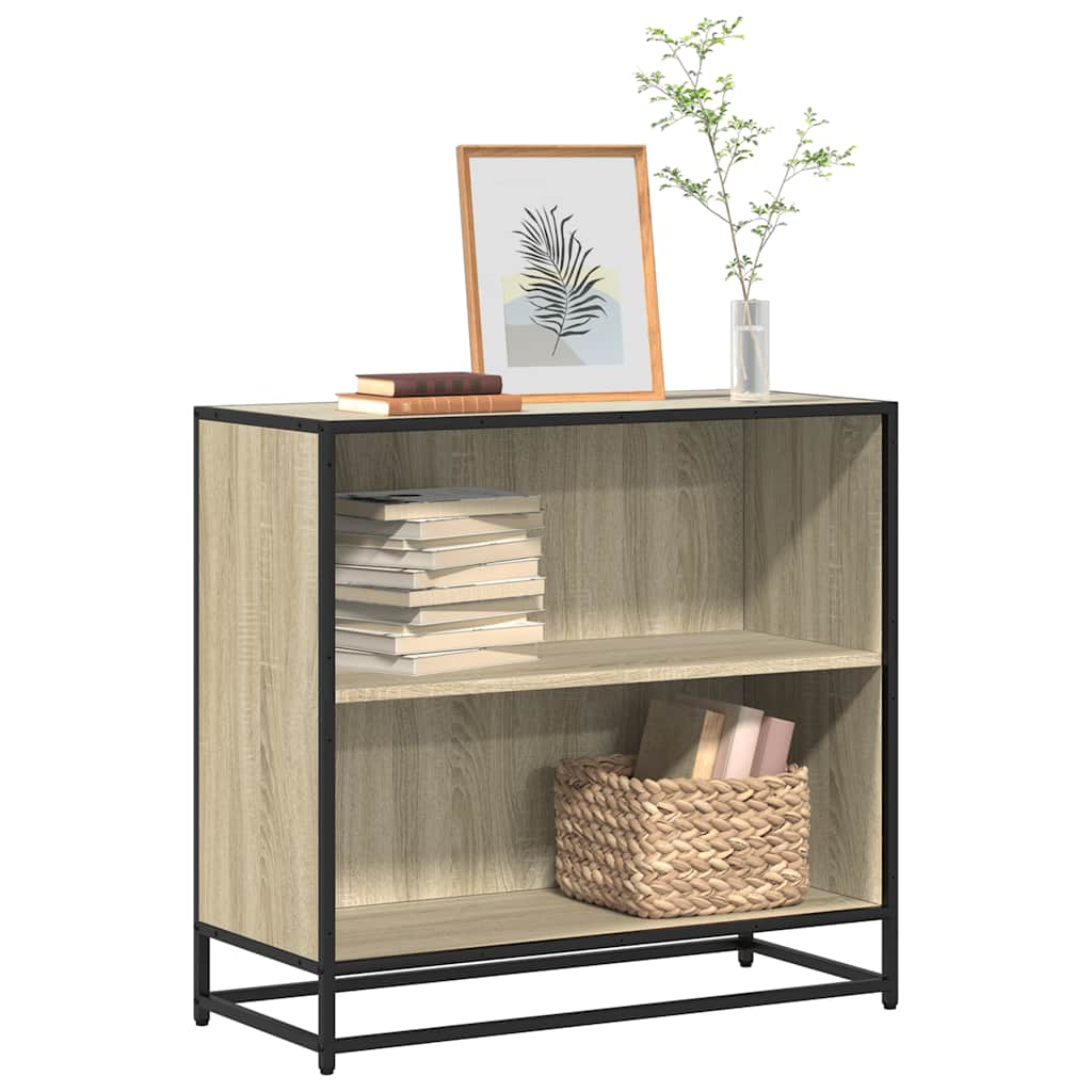 Book Cabinet Sonoma Oak 80.5x35x76 cm Engineered Wood