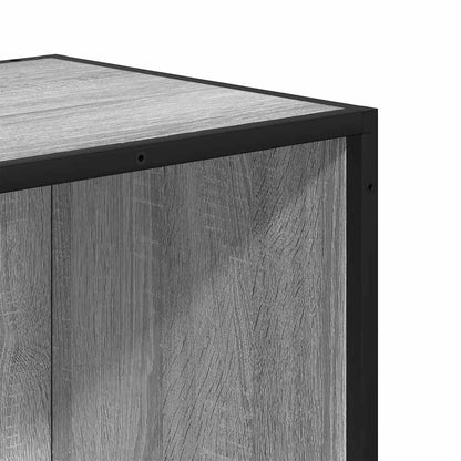 Book Cabinet Grey Sonoma 80.5x35x76 cm Engineered Wood