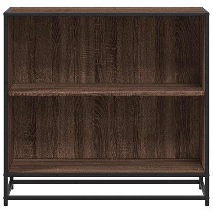 Book Cabinet Brown Oak 80.5x35x76 cm Engineered Wood