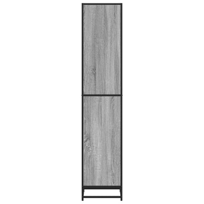 Book Cabinet Grey Sonoma 40x35x170.5 cm Engineered Wood