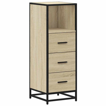 Bathroom Cabinet Sonoma Oak 35x37,5x100 cm Engineered Wood
