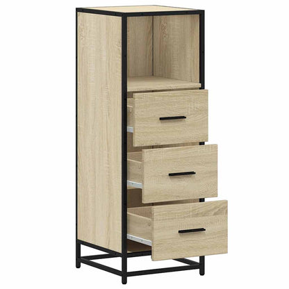 Bathroom Cabinet Sonoma Oak 35x37,5x100 cm Engineered Wood