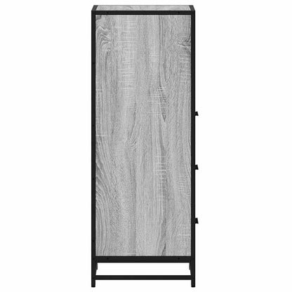 Bathroom Cabinet Grey Sonoma 35x37,5x100 cm Engineered Wood