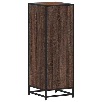 Bathroom Cabinet Brown Oak 35x37,5x100 cm Engineered Wood