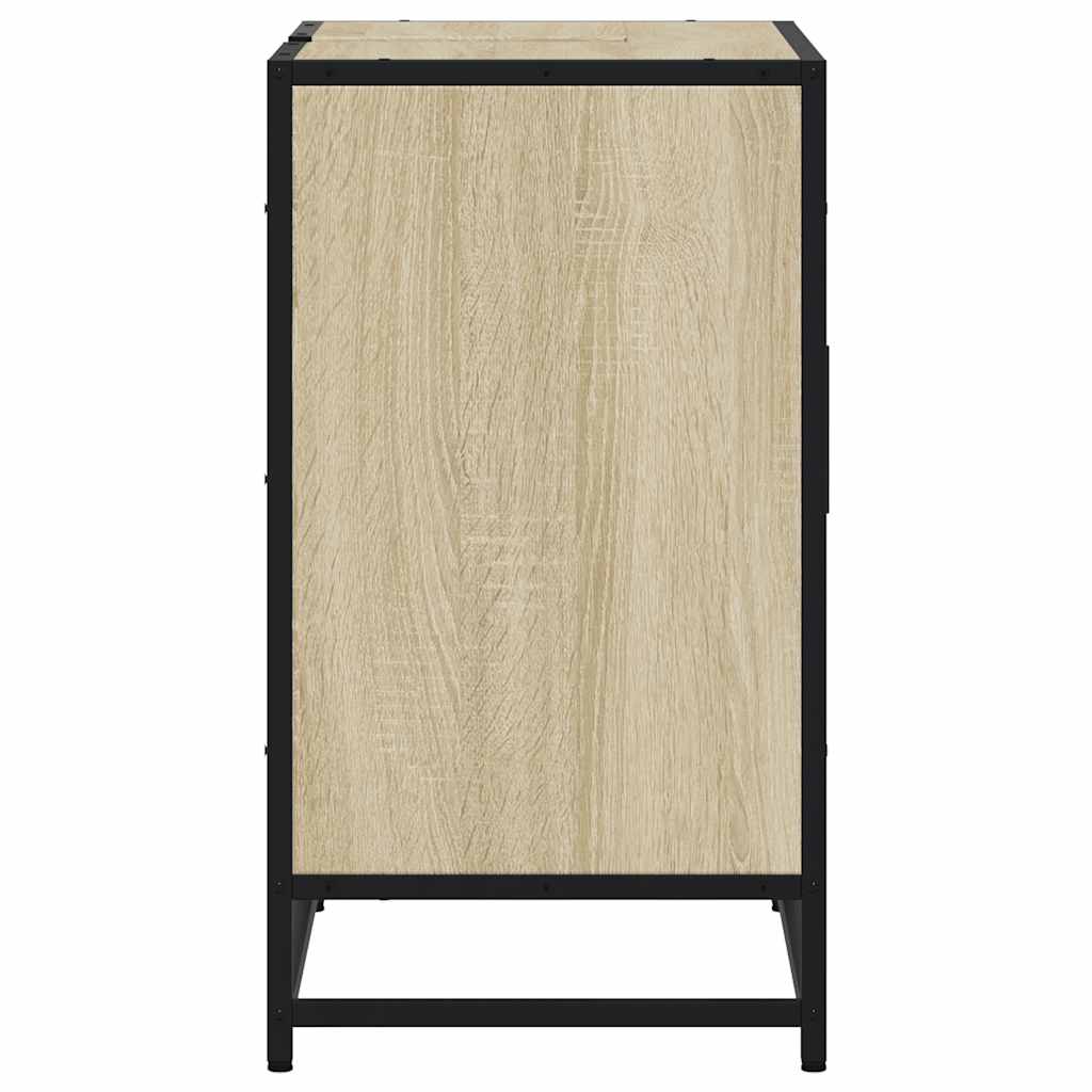 Bathroom Sink Cabinet Sonoma Oak 65x33x60 cm Engineered Wood
