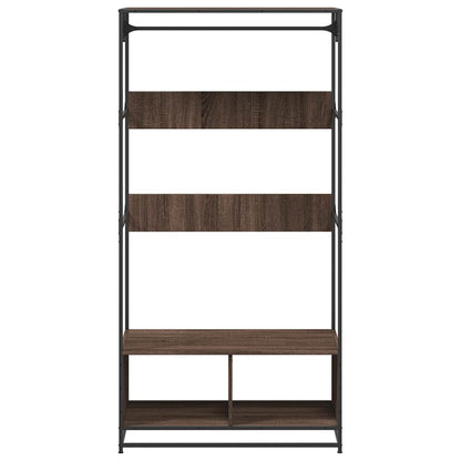 Wardrobe Brown Oak 90x50x180 cm Engineered Wood