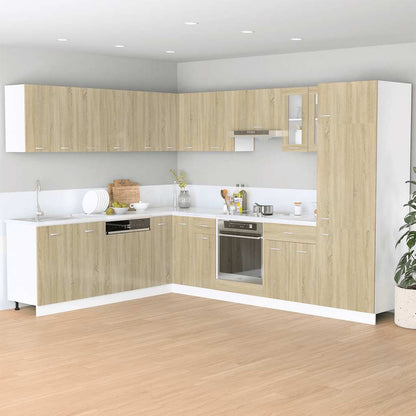 Oven Cabinet Sonoma Oak 60x46x81,5 cm Engineered Wood