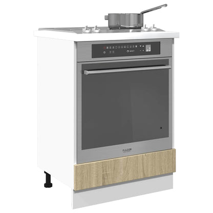 Oven Cabinet Sonoma Oak 60x46x81,5 cm Engineered Wood