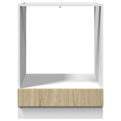 Oven Cabinet Sonoma Oak 60x46x81,5 cm Engineered Wood