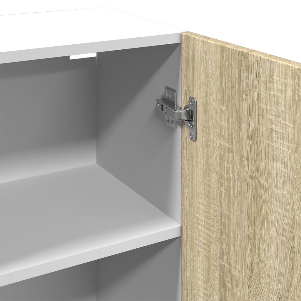Wall Mounted Cabinet Lyon Sonoma Oak 50x31x60 cm Engineered Wood