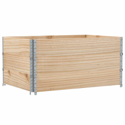 Pallet Collars 3 pcs 120x80 cm Solid Wood Pine