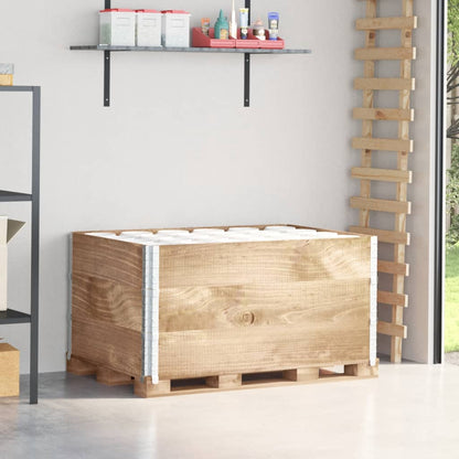 Pallet Collars 3 pcs 120x80 cm Solid Wood Pine