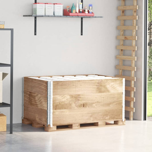Pallet Collars 3 pcs 120x80 cm Solid Wood Pine