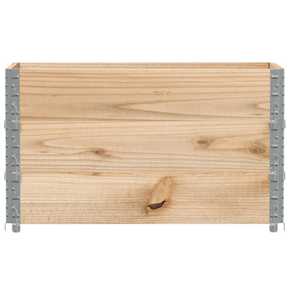 Pallet Collars 3 pcs 100x50 cm Solid Wood Pine