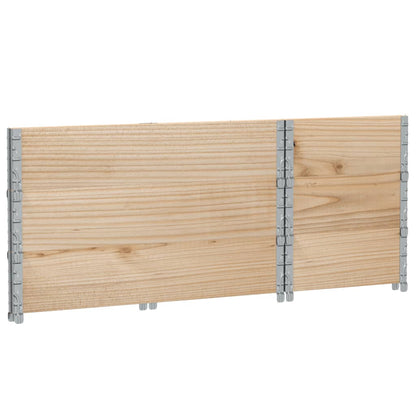 Pallet Collars 3 pcs 100x50 cm Solid Wood Pine