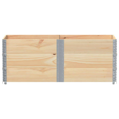 Pallet Collars 3 pcs 150x50 cm Solid Wood Pine