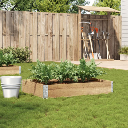 Garden Planter 100x50 cm Solid Pine Wood