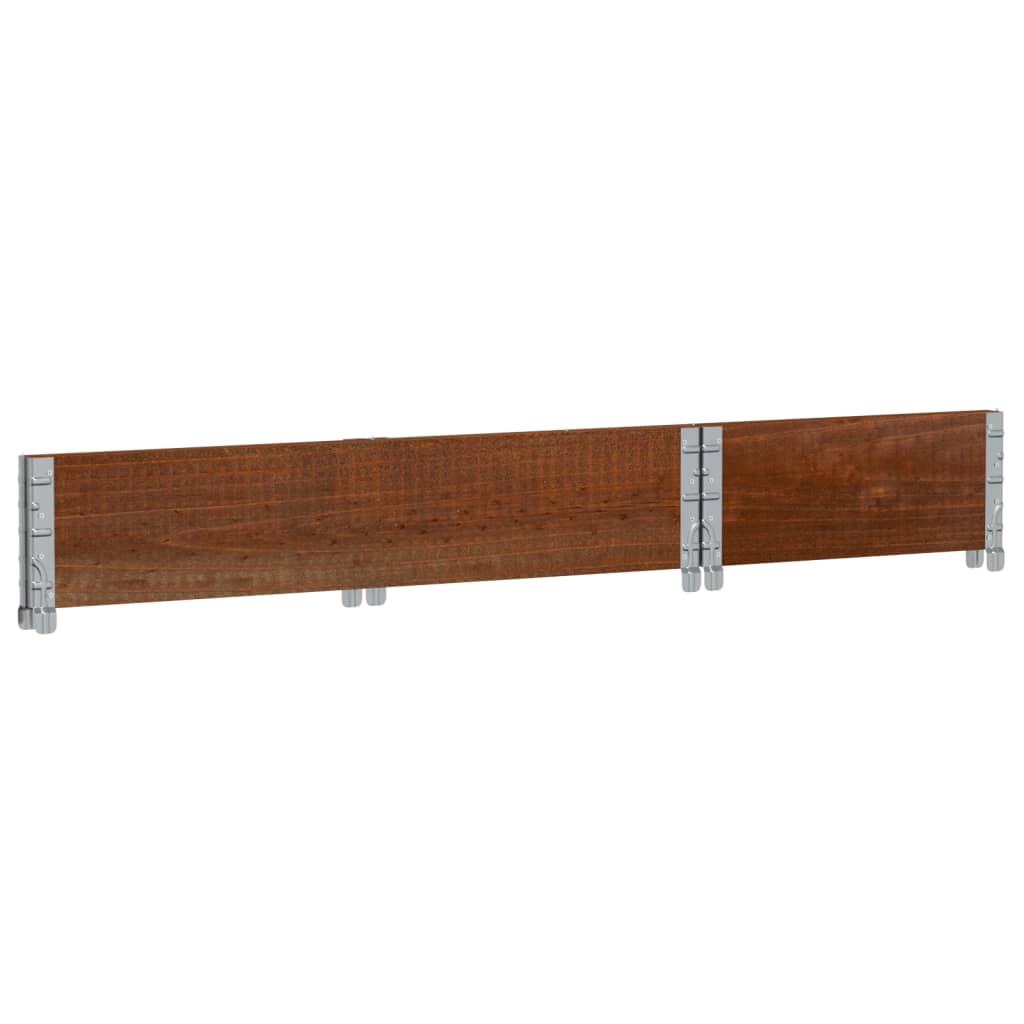 Garden Planter Brown 100x50 cm Solid Wood Pine