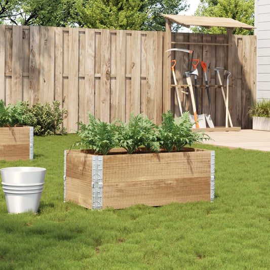 Garden Planter 100x50 cm Solid Wood Pine
