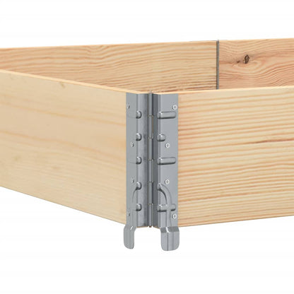 Garden Planter 150x100 cm Solid Wood Pine