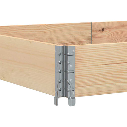 Garden Planter 150x100 cm Solid Wood Pine