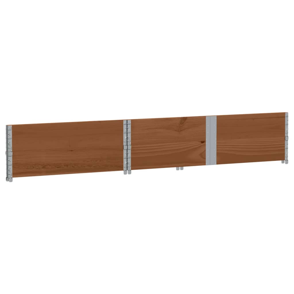 Garden Planter Brown 150x100 cm Solid Wood Pine