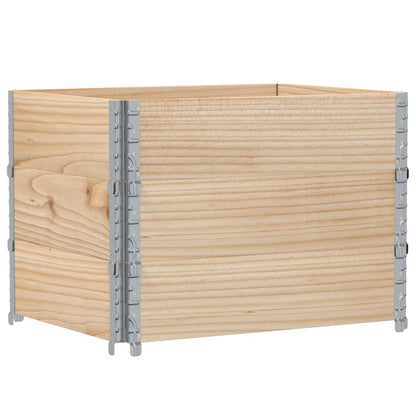 Garden Planter 80x60 cm Solid Wood Pine