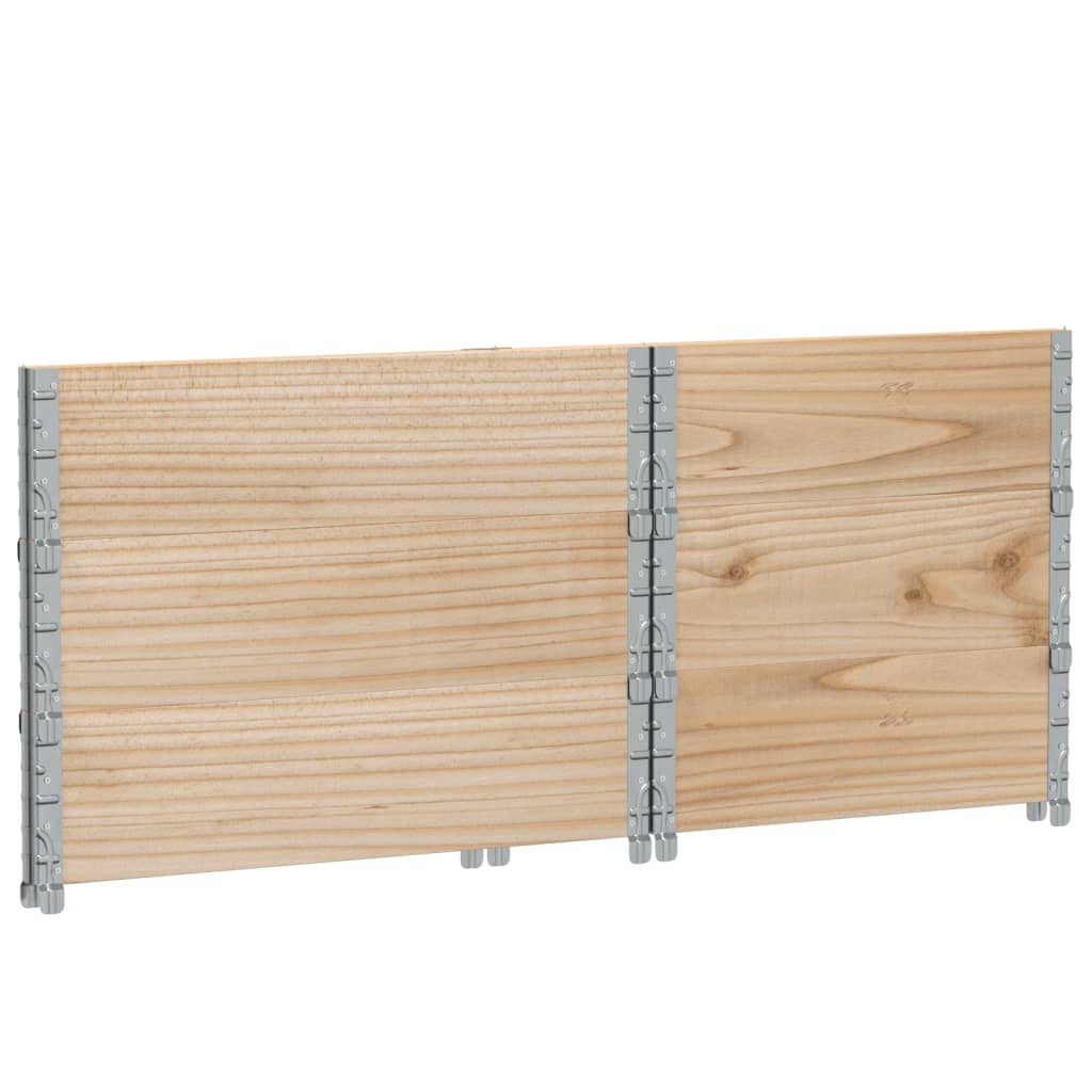 Garden Planter 80x60 cm Solid Wood Pine