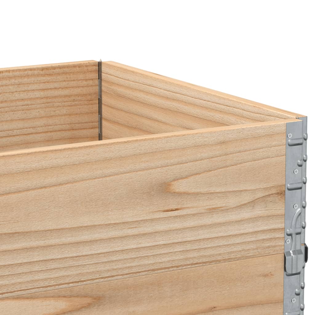 Garden Planter 80x60 cm Solid Wood Pine