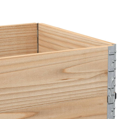 Garden Planter 80x60 cm Solid Wood Pine