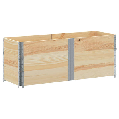 Garden Planter 150x50 cm Solid Wood Pine