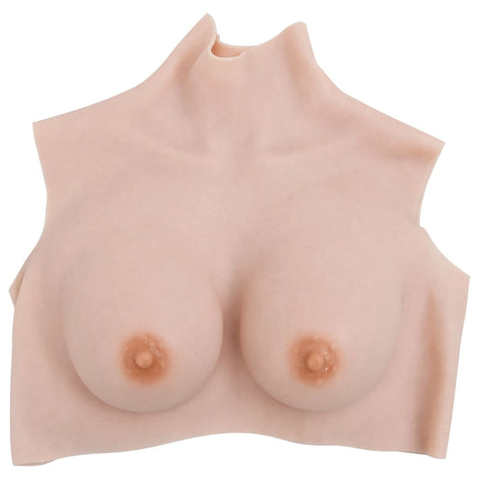 Silicone Breastplate Caucasian B Cup