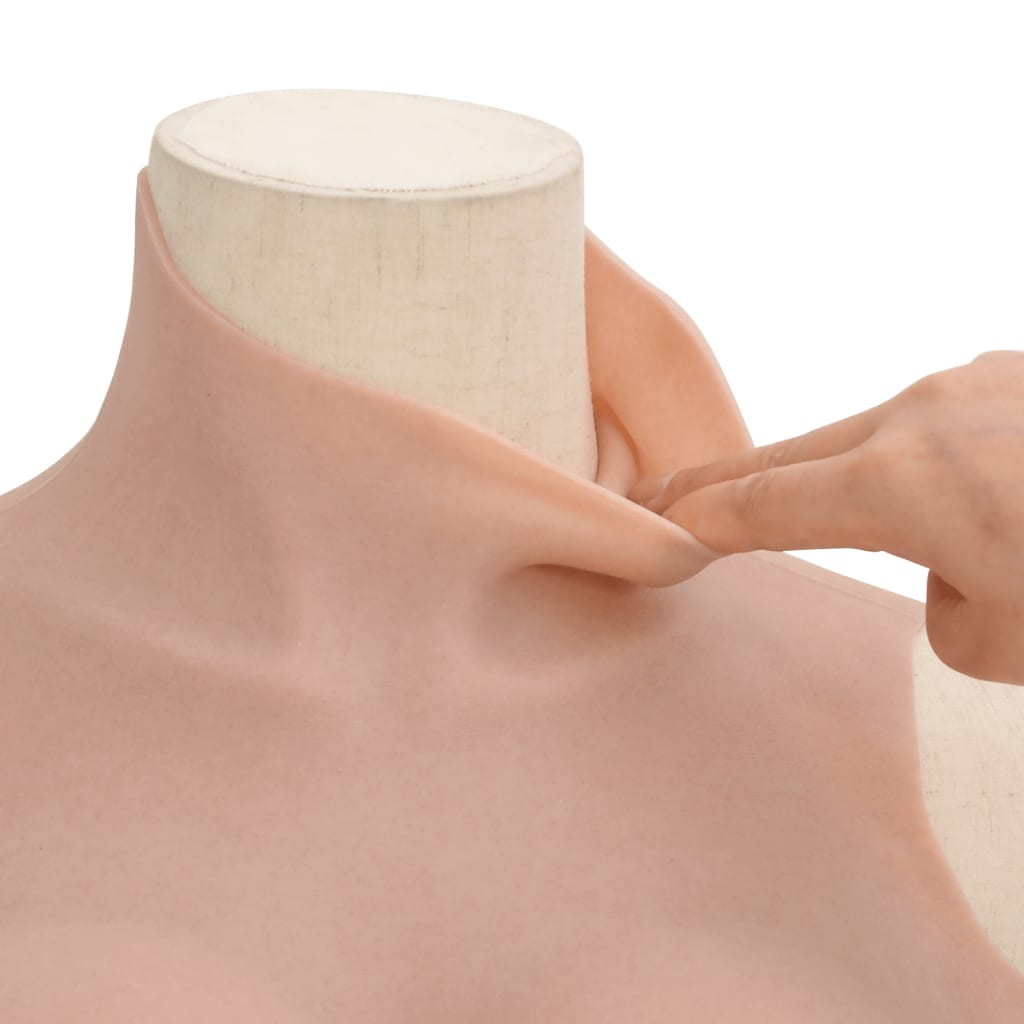 Silicone Breastplate Natural D Cup