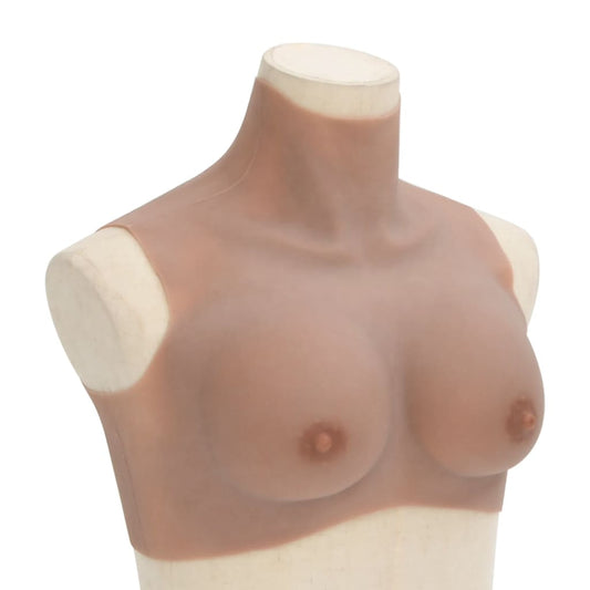 Silicone Breastplate Tan B Cup