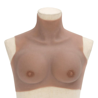 Silicone Breastplate Tan B Cup