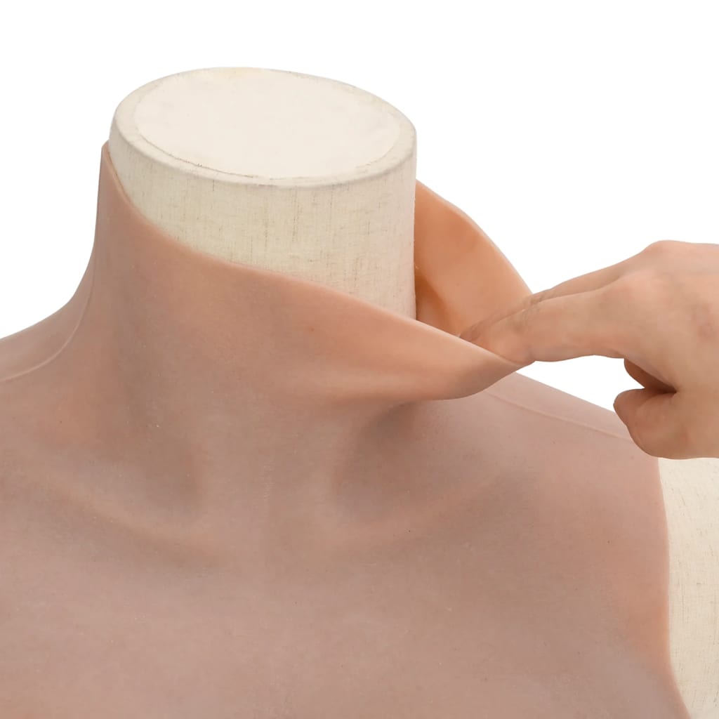 Silicone Breastplate Tan B Cup