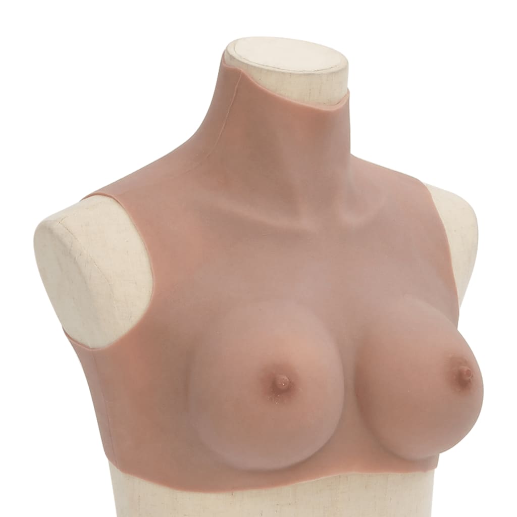 Silicone Breastplate Tan C Cup
