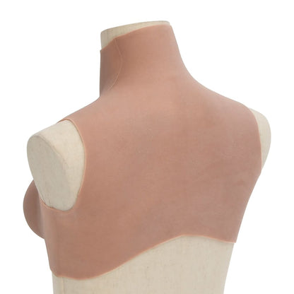 Silicone Breastplate Tan C Cup