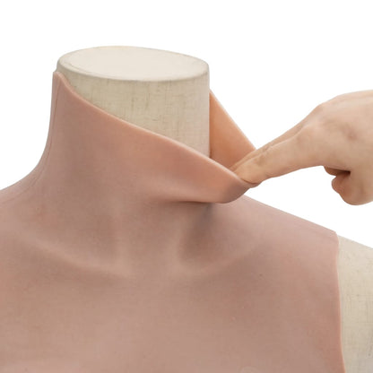 Silicone Breastplate Tan C Cup