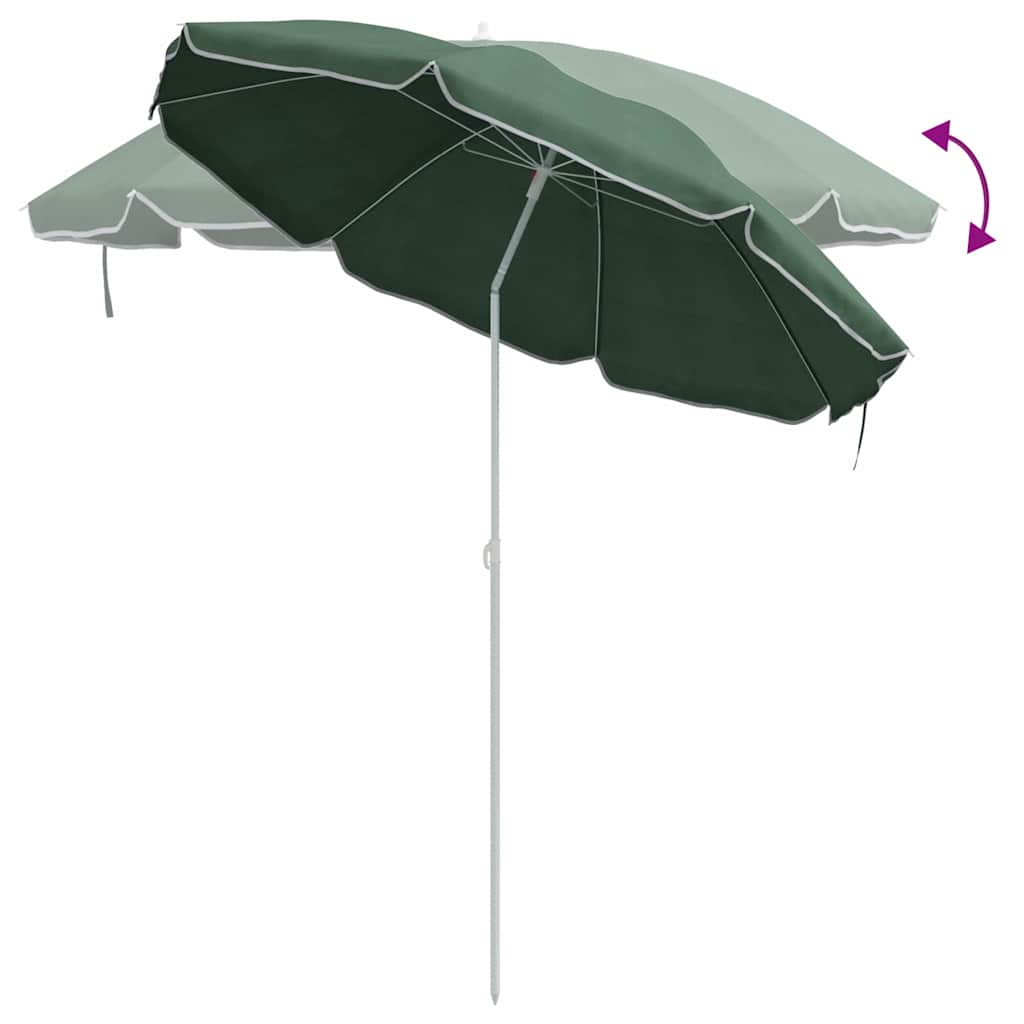 Garden Parasol 170T Polyester Green