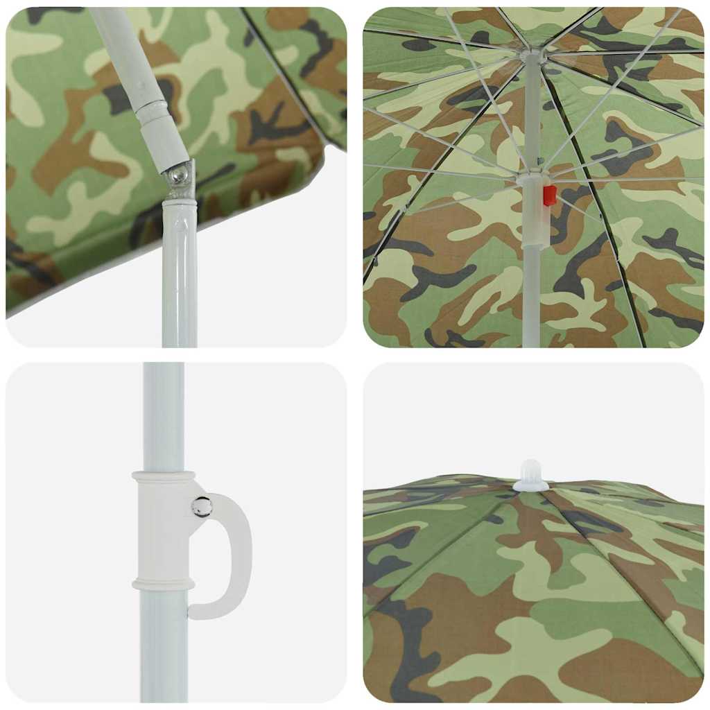 Garden Parasol 170T Polyester Camouflage