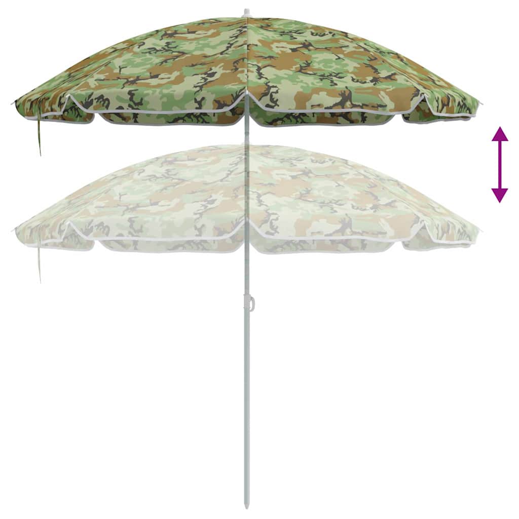 Garden Parasol 170T Polyester Camouflage