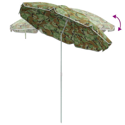 Garden Parasol 170T Polyester Camouflage